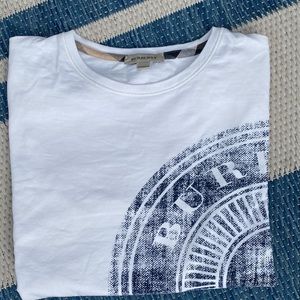 Burberry Logo Long Sleeve 💯% Cotton TEE. Youth SZ 12